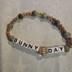 Easter Bunny Day Beaded Bracelet